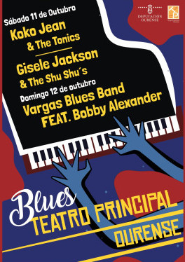 BLUES TEATRO PRINCIPAL DE OURENSE - VARGAS BLUES BAND FEAT. BOBBY ALEXANDER